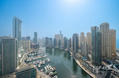 Apartment - 3 Bedrooms - 4 Bathrooms for sale in Silverene Tower A - Silverene - Dubai Marina - Dubai