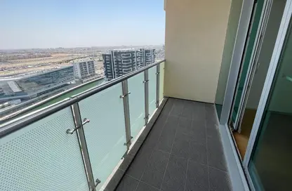 Balcony image for: Apartment - 1 Bedroom - 2 Bathrooms for rent in Al Sana 2 - Al Muneera - Al Raha Beach - Abu Dhabi, Image 1