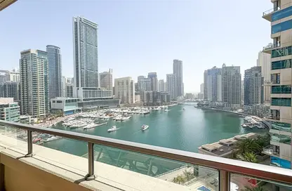شقة - غرفة نوم - 1 حمام للايجار في السحاب 2 - السحاب - دبي مارينا - دبي