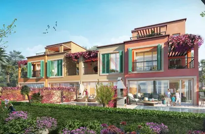 Townhouse - 4 Bedrooms - 3 Bathrooms for sale in Nice - Damac Lagoons - Dubai