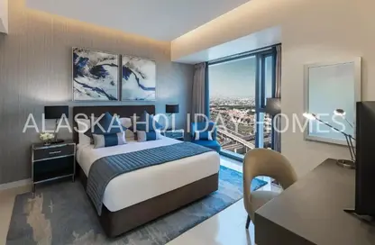 Hotel  and  Hotel Apartment - 1 Bedroom - 2 Bathrooms for rent in DAMAC Maison Aykon City Hotel Apartments - Business Bay - Dubai