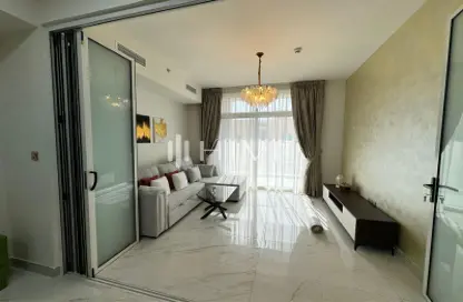 Living Room image for: Apartment - 1 Bedroom - 1 Bathroom for rent in Jewelz by Danube - Arjan - Dubai, Image 1