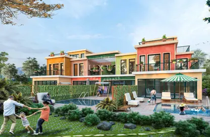 Townhouse - 4 Bedrooms - 5 Bathrooms for sale in Portofino - Damac Lagoons - Dubai
