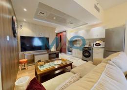Living Room image for: Studio - 1 bathroom for rent in Yakout - Bab Al Bahar - Al Marjan Island - Ras Al Khaimah, Image 1