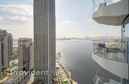 Outdoor Building image for: Apartment - 2 Bedrooms - 2 Bathrooms for rent in Address Harbour Point Tower 1 - Address Harbour Point - Dubai Creek Harbour (The Lagoons) - Dubai, Image 1