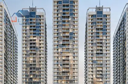 Apartment - 2 Bedrooms - 2 Bathrooms for sale in Ajman Creek Towers - Al Rashidiya 1 - Al Rashidiya - Ajman