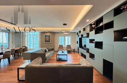 Apartment - 4 Bedrooms - 6 Bathrooms for sale in Al Fairooz Tower - Emaar 6 Towers - Dubai Marina - Dubai