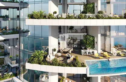 Apartment - 4 Bedrooms - 4 Bathrooms for sale in Cavalli Casa Tower - Al Sufouh 2 - Al Sufouh - Dubai