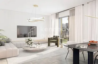 Living / Dining Room image for: Villa - 4 Bedrooms for sale in Fay Alreeman - Al Shamkha - Abu Dhabi, Image 1