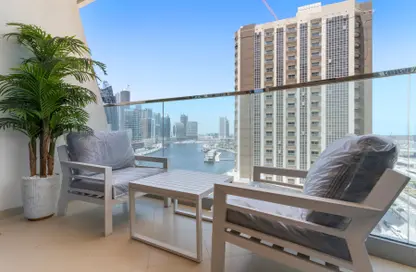 Apartment - Studio - 1 Bathroom for rent in Waves Tower - Business Bay - Dubai