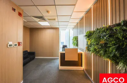 Office Space - Studio - 1 Bathroom for rent in The Prism - Business Bay - Dubai