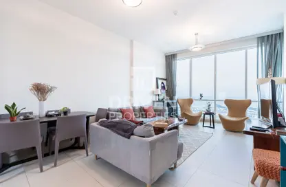 Living Room image for: Apartment - 2 Bedrooms - 3 Bathrooms for sale in Hilliana Tower - Acacia Avenues - Al Sufouh - Dubai, Image 1