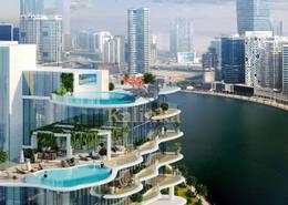 Water View image for: Apartment - 1 bedroom - 1 bathroom for sale in Chic Tower - Business Bay - Dubai, Image 1