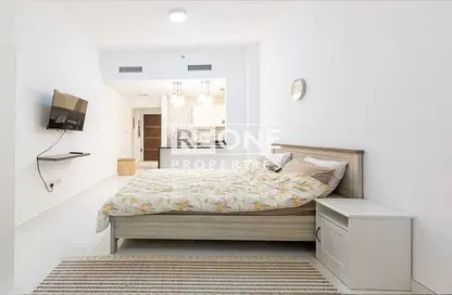 Apartment - Studio - 1 Bathroom for rent in Plazzo Residence - Jumeirah Village Triangle - Dubai