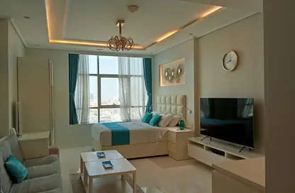 شقة - 1 حمام للايجار في أورينت تاور 1 - أورينت تاور - البستان - عجمان