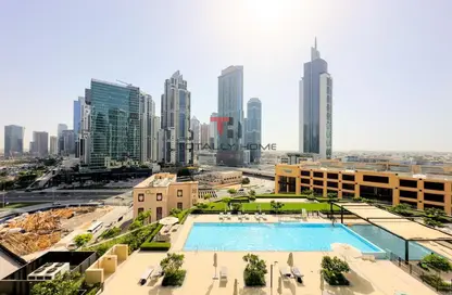 شقة - غرفة نوم - 1 حمام للبيع في برج التاج - دبي وسط المدينة - دبي