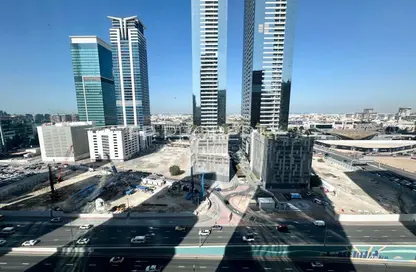 Office Space - Studio - 1 Bathroom for rent in The Prism - Business Bay - Dubai