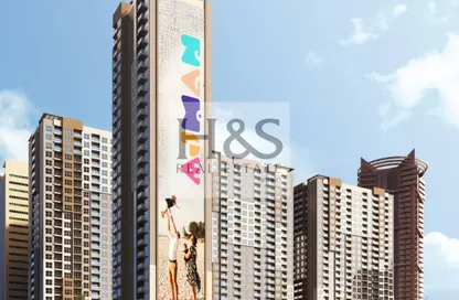 Apartment - 2 Bedrooms - 3 Bathrooms for sale in Ajman One - Phase 2 - Ajman Downtown - Ajman