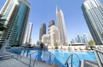 Pool image for: Apartment - 2 Bedrooms - 2 Bathrooms for sale in Forte 1 - Forte - Downtown Dubai - Dubai, Image 1