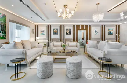 Penthouse - 4 Bedrooms - 4 Bathrooms for rent in Elite Residence - Dubai Marina - Dubai