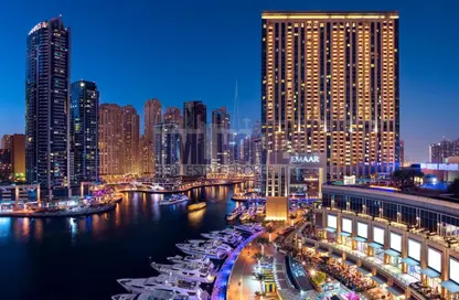 Apartment - 3 Bedrooms - 3 Bathrooms for sale in Marina Shores - Dubai Marina - Dubai