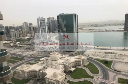 شقة - غرفة نوم - 2 حمامات للايجار في برج النخلة - الخان لاجون - الخان - الشارقة