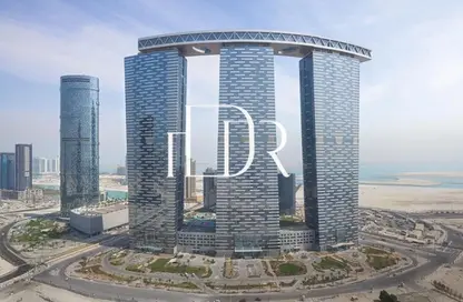 Apartment - 1 Bedroom - 2 Bathrooms for rent in The Gate Tower 1 - Shams Abu Dhabi - Al Reem Island - Abu Dhabi