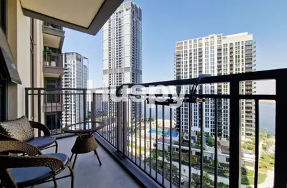 شقة - 2 غرف نوم - 2 حمامات للايجار في برج كريك رايز 1 - الخور رايز - ميناء خور دبي (ذا لاجونز) - دبي