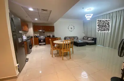 Apartment - 1 Bedroom - 2 Bathrooms for rent in Ajman Corniche Residences - Ajman Corniche Road - Ajman