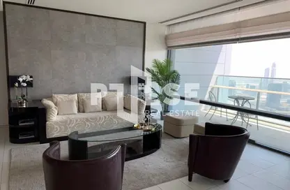 صورة لـ غرفة المعيشة شقة - 2 غرف نوم - 3 حمامات للبيع في برج إندكس - مركز دبي المالي العالمي - دبي ، صورة رقم 1