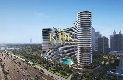 Apartment - 1 Bedroom - 2 Bathrooms for sale in Binghatti Aquarise - Business Bay - Dubai