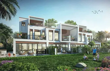 Townhouse - 5 Bedrooms - 6 Bathrooms for sale in Costa Brava 2 - Costa Brava at DAMAC Lagoons - Damac Lagoons - Dubai
