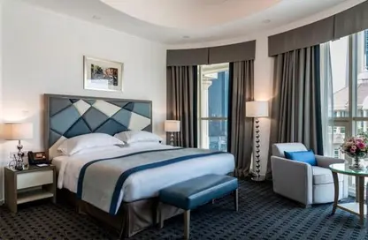 Room / Bedroom image for: Hotel  and  Hotel Apartment - 4 Bedrooms - 4 Bathrooms for rent in Roda Al Murooj - Downtown Dubai - Dubai, Image 1