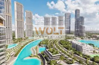 Apartment - 2 Bedrooms - 3 Bathrooms for sale in 320 Riverside Crescent - Sobha Hartland II - Bukadra - Dubai
