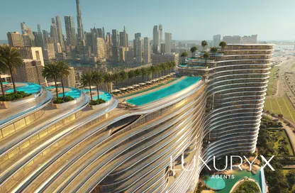 Apartment - 2 Bedrooms - 2 Bathrooms for sale in Binghatti Aquarise - Business Bay - Dubai