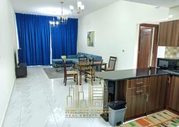 Living / Dining Room image for: Apartment - 2 bedrooms - 3 bathrooms for rent in Hive JVC - Jumeirah Village Circle - Dubai, Image 1