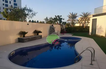 فيلا - 4 غرف نوم - 6 حمامات للايجار في مجمع الجولف - الزورا - عجمان