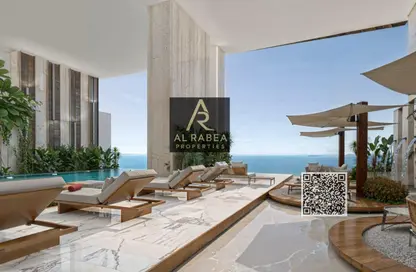 شقة - 2 غرف نوم - 4 حمامات للبيع في مساكن كورنيش عجمان - طريق كورنيش عجمان - عجمان