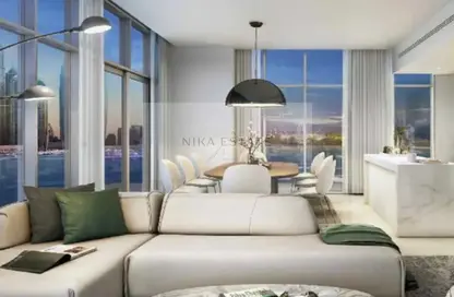 Apartment - 1 Bedroom - 1 Bathroom for sale in Palace Beach Residence - EMAAR Beachfront - Dubai Harbour - Dubai