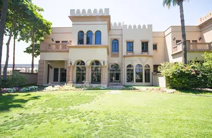 Villa - 3 Bedrooms - 4 Bathrooms for rent in Canal Cove Frond C - Canal Cove Villas - Palm Jumeirah - Dubai