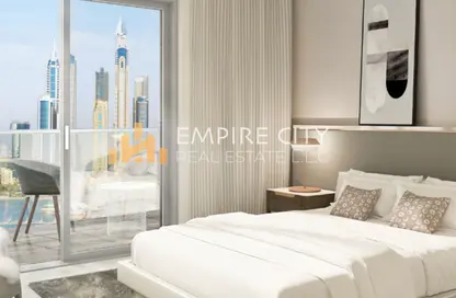 Apartment - 1 Bedroom - 2 Bathrooms for sale in Marina Vista - EMAAR Beachfront - Dubai Harbour - Dubai