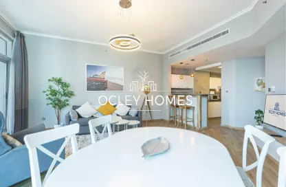 Dining Room image for: Apartment - 2 Bedrooms - 2 Bathrooms for rent in The Torch - Dubai Marina - Dubai, Image 1