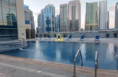 Apartment - 2 Bedrooms - 3 Bathrooms for rent in Cascades Tower - Dubai Marina - Dubai