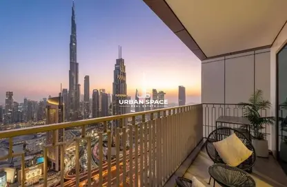 شقة - غرفة نوم - 2 حمامات للبيع في بن غاطي سكاي بليد - دبي وسط المدينة - دبي