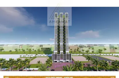 Apartment - 2 Bedrooms - 3 Bathrooms for sale in Goldcrest Dreams 4 - Goldcrest Dreams - Emirates City - Ajman