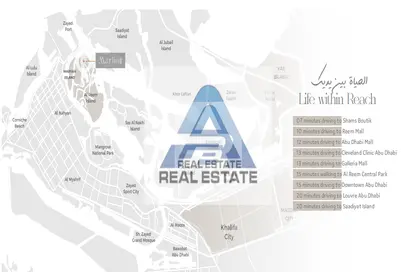 Apartment - 3 Bedrooms - 4 Bathrooms for sale in Marlin 2 by Reportage - Shams Abu Dhabi - Al Reem Island - Abu Dhabi