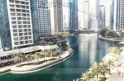 شقة - غرفة نوم - 2 حمامات للايجار في برج أيكون 1 - (JLT) مجمع M - أبراج بحيرة الجميرا - دبي