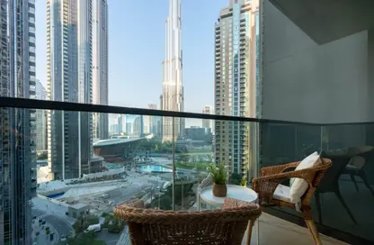 Apartment - 2 Bedrooms - 2 Bathrooms for rent in Act Towers - Opera District - Downtown Dubai - Dubai