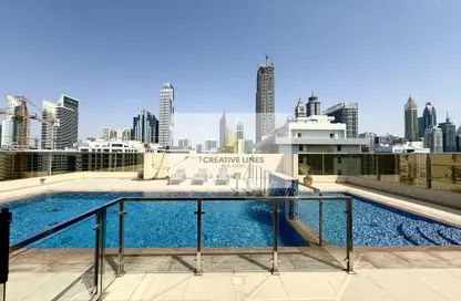 Apartment - 1 Bedroom - 2 Bathrooms for rent in Jumeirah Garden City - Al Satwa - Dubai