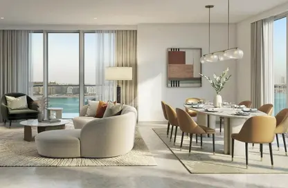 Apartment - 3 Bedrooms - 4 Bathrooms for sale in Beachgate by Address - EMAAR Beachfront - Dubai Harbour - Dubai